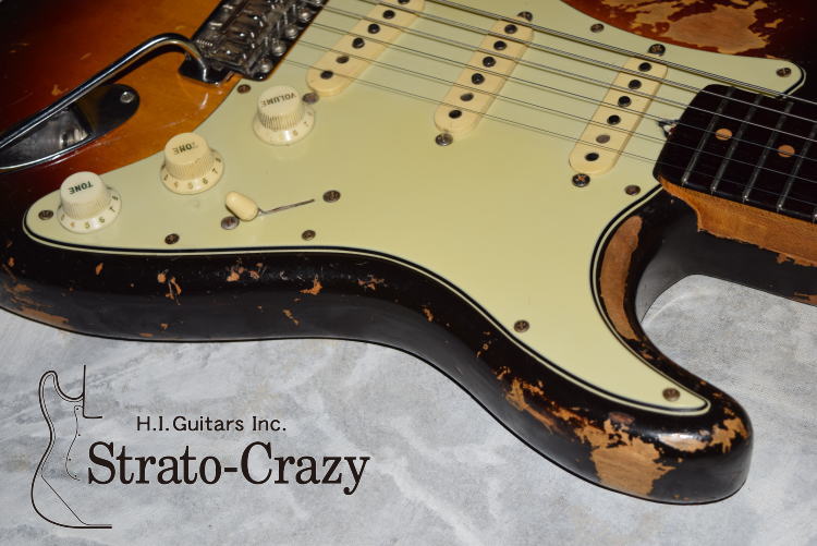 Early'54 Sunburst/Maple neck VG-2240｜ビンテージフェンダー ストラトキャスター専門ショップ｜ストラト・クレイジー